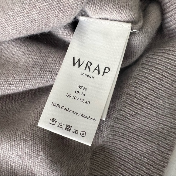 Wrap London Cashmere Sweater Boho Romantic size 10 - Picture 3 of 3